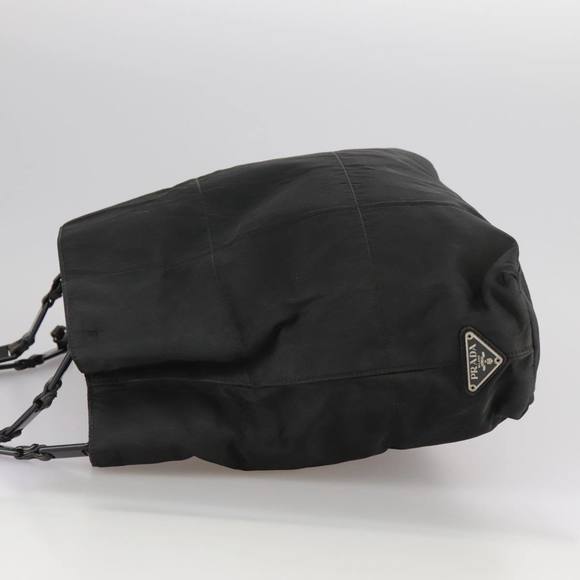 PRADA Shoulder Bag Nylon Black Auth 107933 - Picture 4 of 16